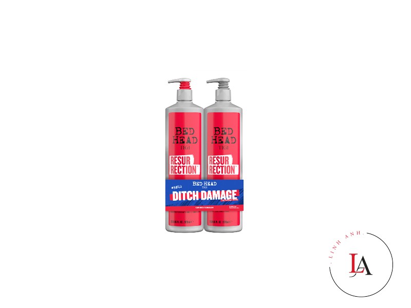Bộ gội xả Tigi đỏ tái sinh 970ml